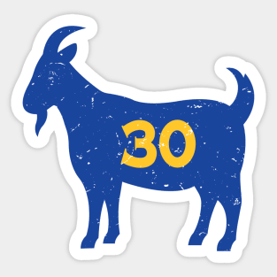 GOAT 30 Curry Sticker